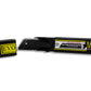 Tradegear Online's KDS 25mm EVO Black Blades in open storage case with 10x blades visible